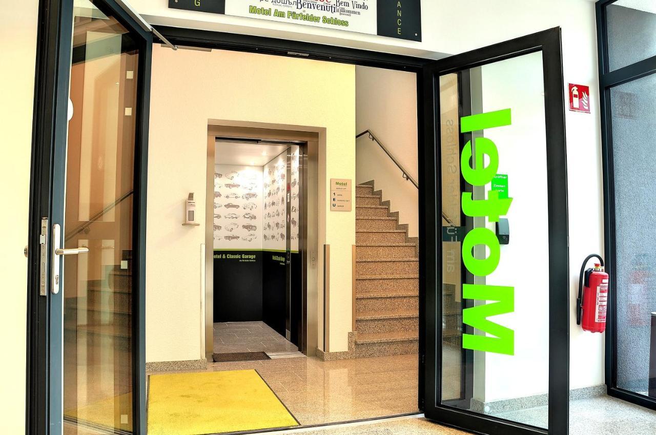 Motel Am Fuerfelder Schloss Bad Rappenau Dış mekan fotoğraf